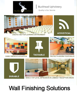 Upholstered Walls, Acoustic Walls